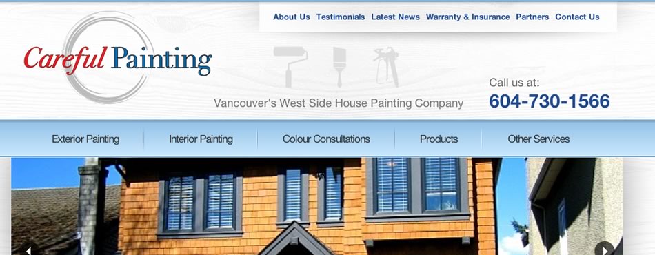 Careful Painting’s website gets a new paint j…