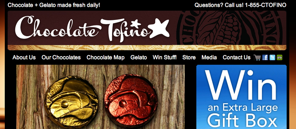 Chocolate Tofino Chocolate Tofino
